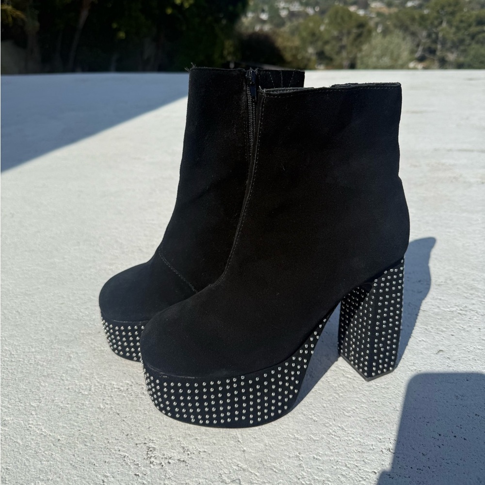 Laurita Jeffrey Campbell Studded Platform Boots